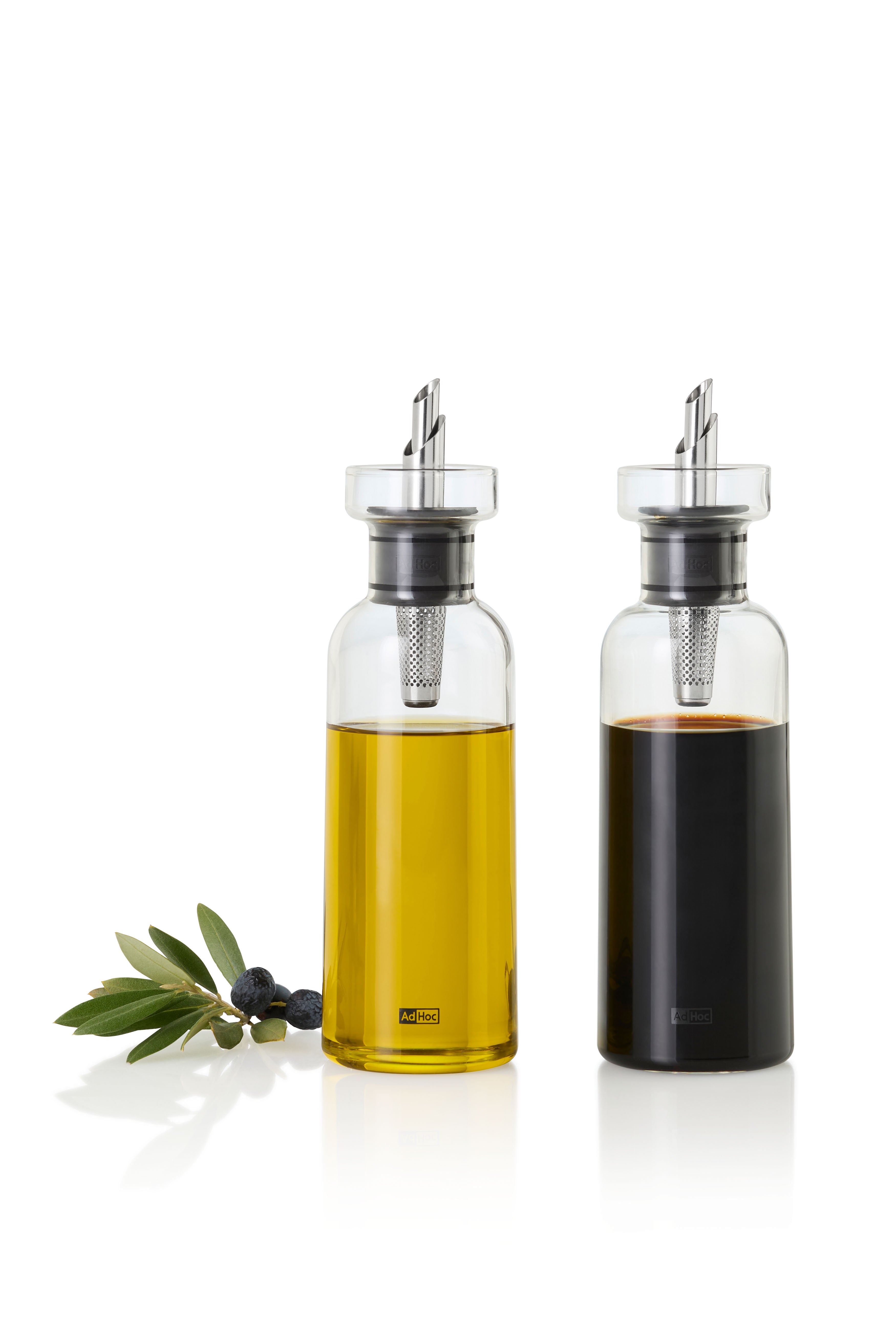 AdHoc AromaPour Oil & Vinegar Dispenser Set 300ml