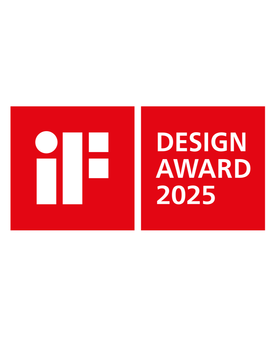 iF Design Award 2025 logo on a white background