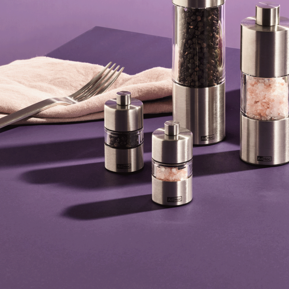 Minimill salt and pepper mill