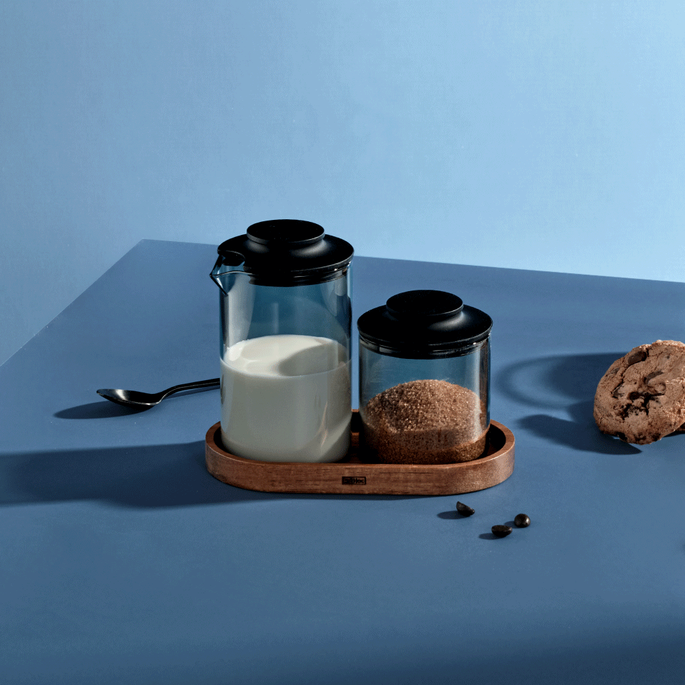 Impact 3 piece milk and sugar set