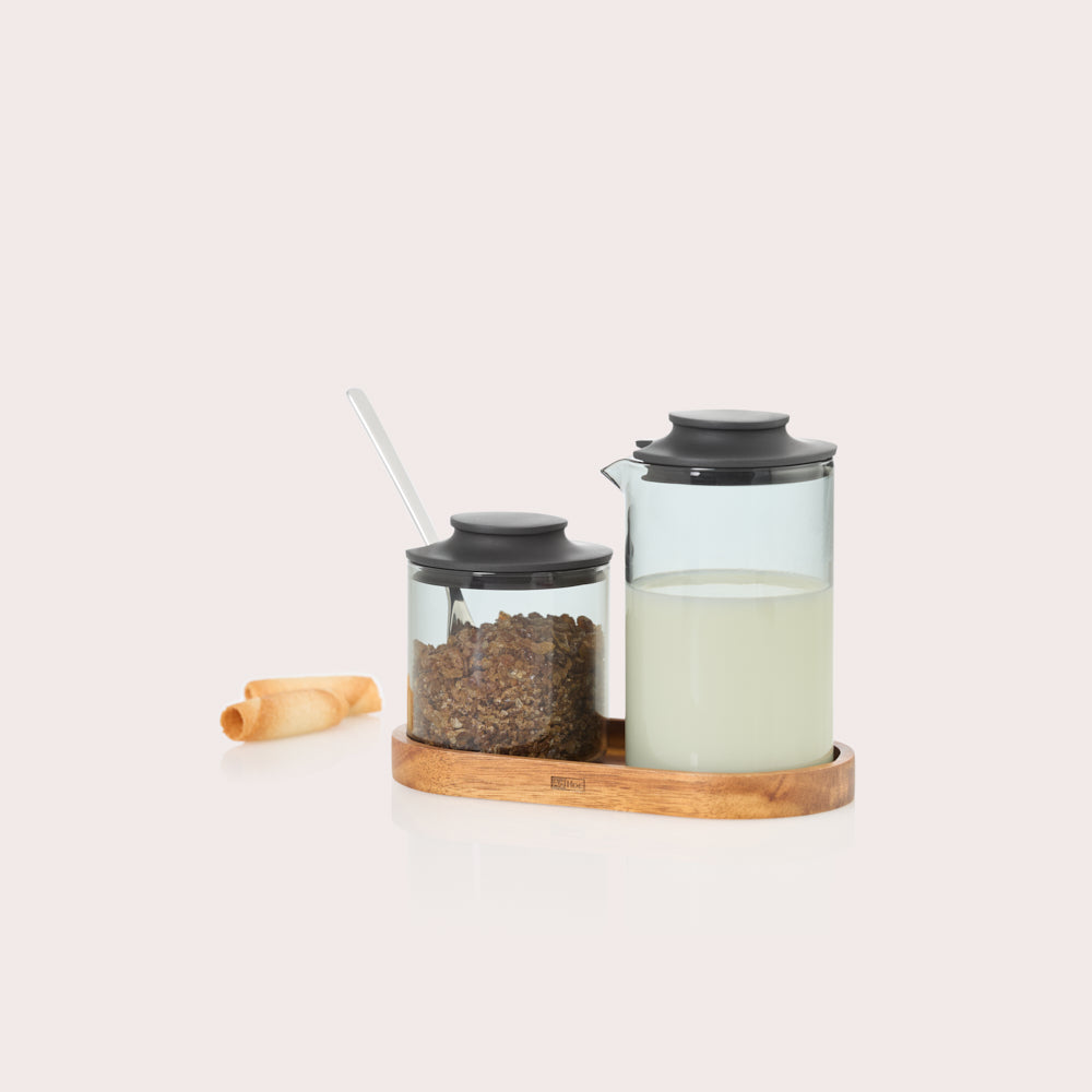 Impact 3 piece milk and sugar set