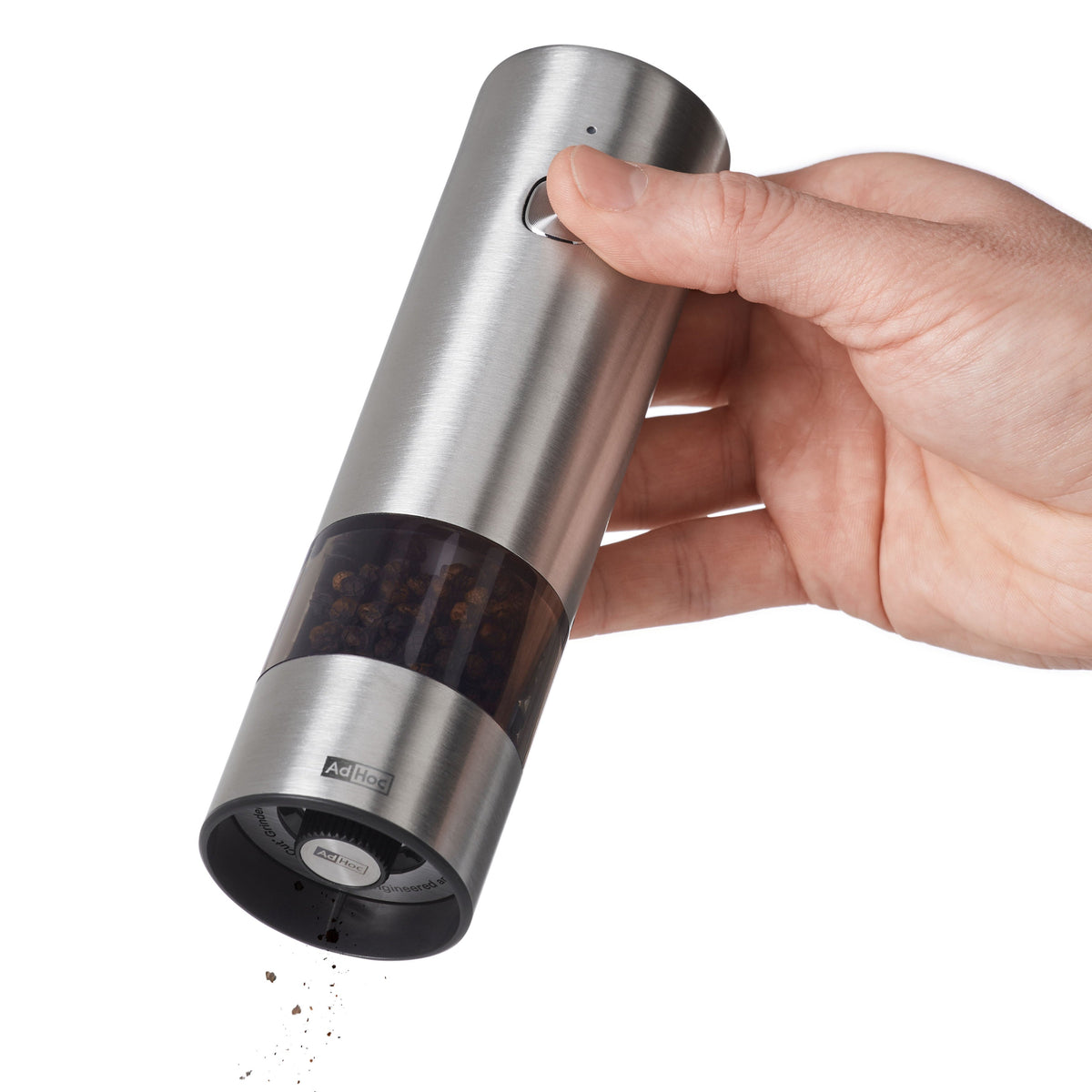 i.Mill rechargeable electric salt and pepper mill - Stainless Steel