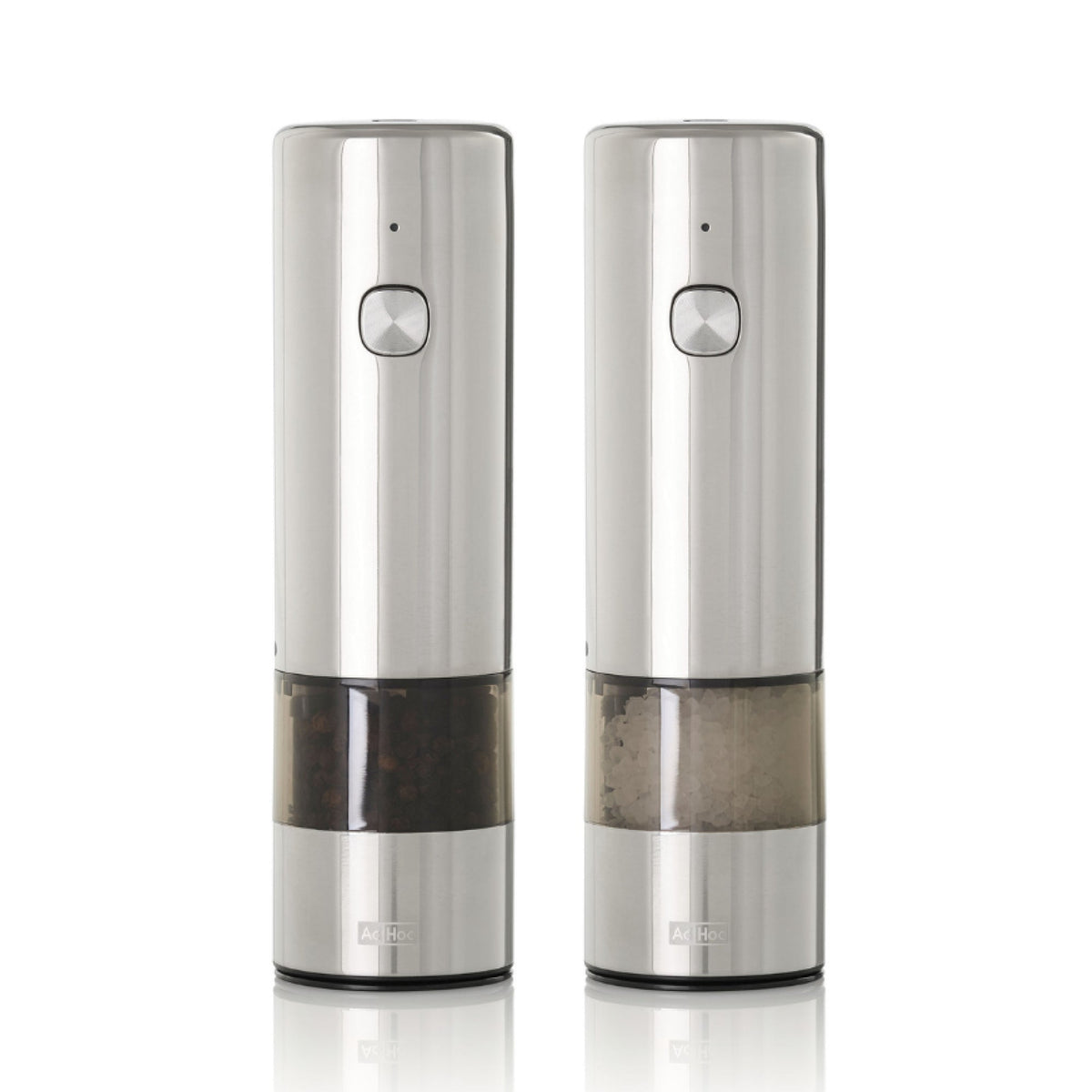 i.Mill rechargeable electric salt and pepper mill - polished stainless steel
