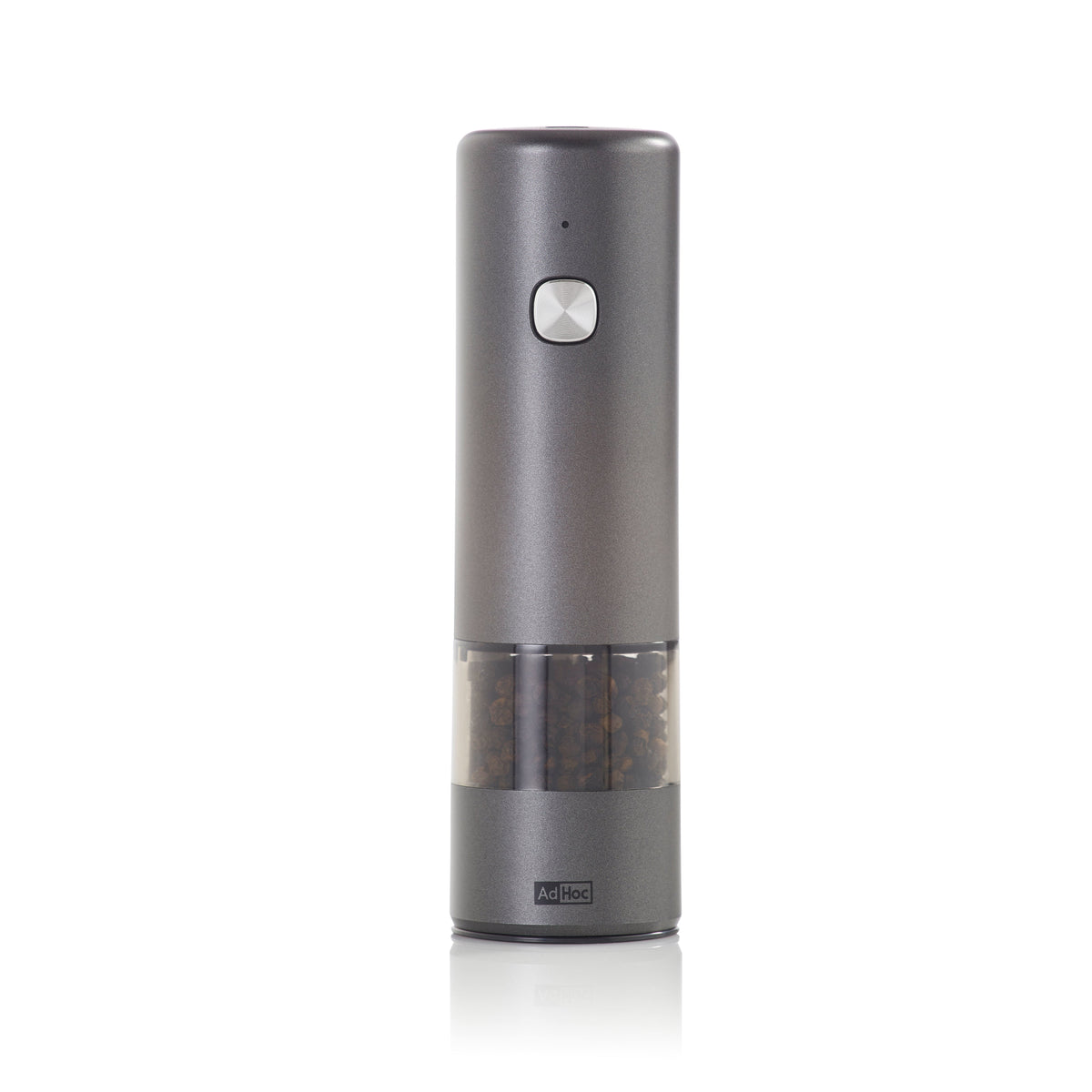 i.Mill rechargeable electric salt and pepper mill - dark and light grey