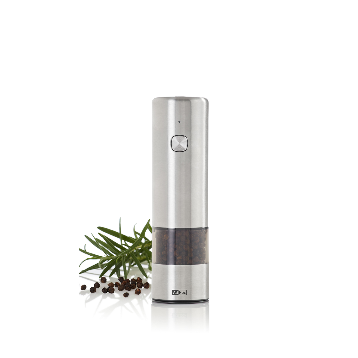 i.Mill Mini rechargeable electric salt and pepper mill - stainless steel