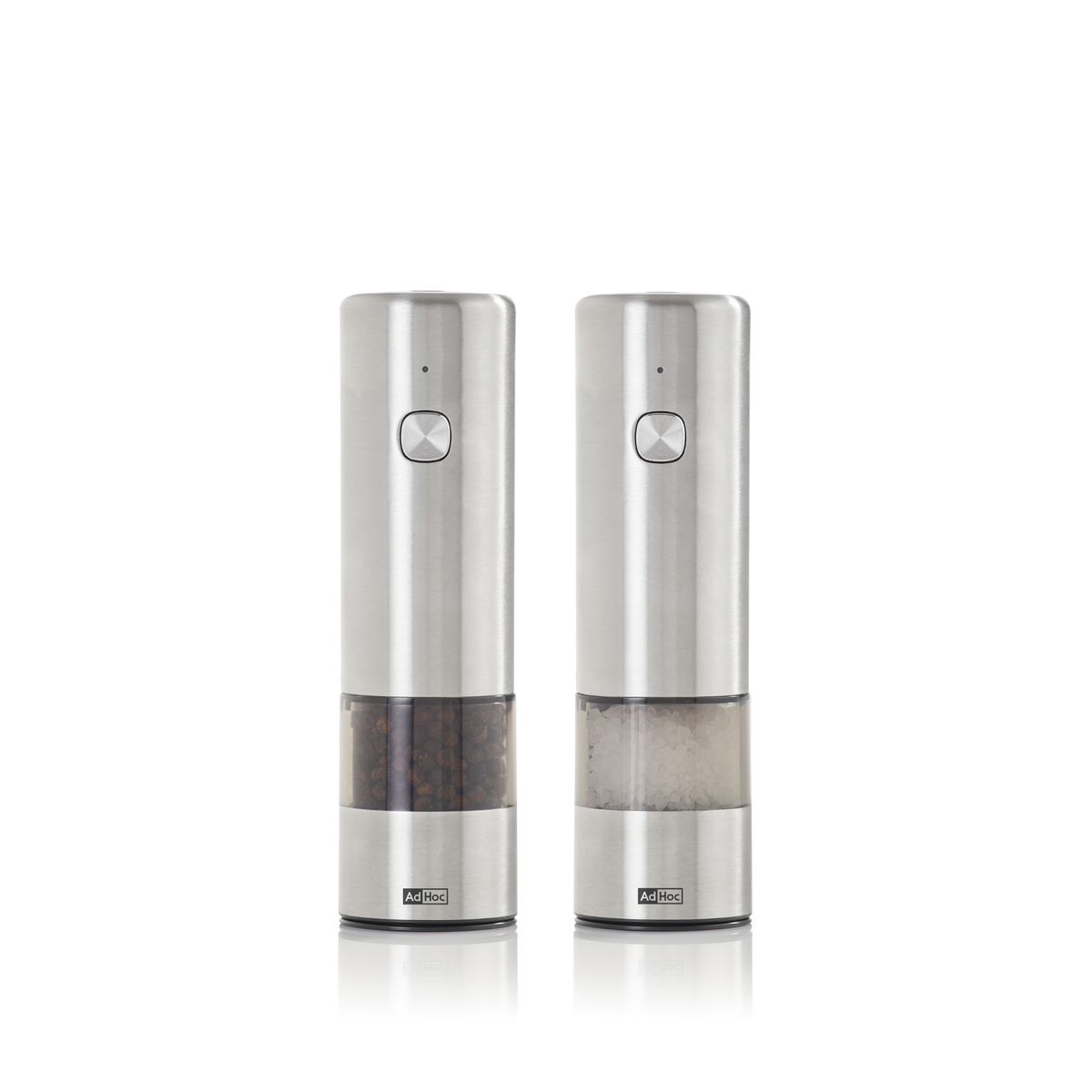 i.Mill Mini rechargeable electric salt and pepper mill - stainless steel