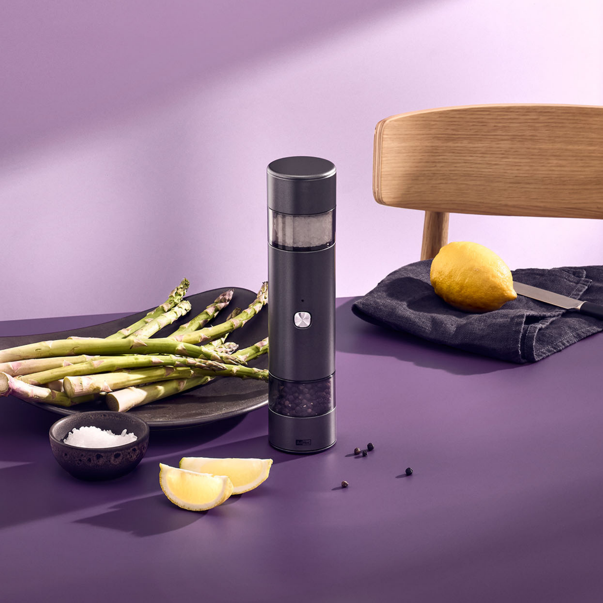i.Mill Duo Electric pepper and salt double mill
