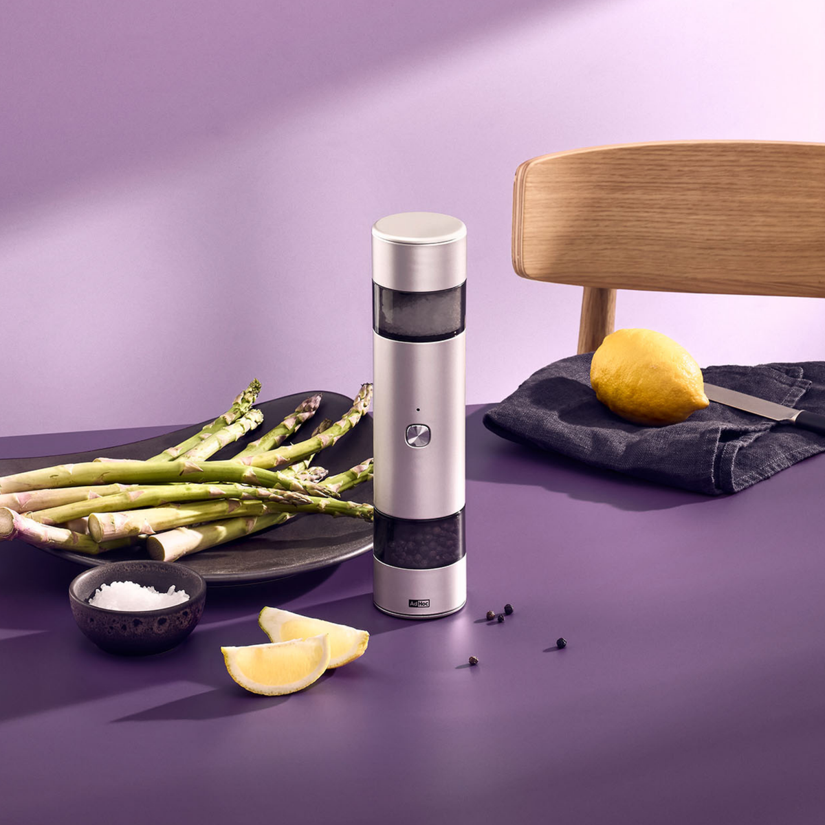 i.Mill Duo Electric pepper and salt double mill