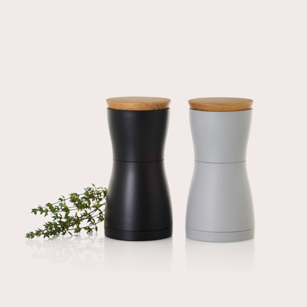 Twin Salt and Pepper Mill Set