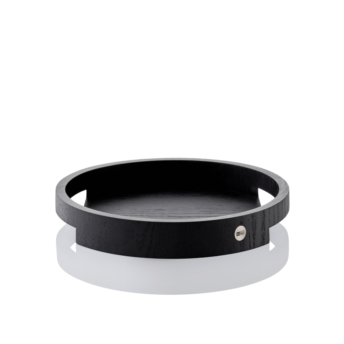 Aura serving tray black