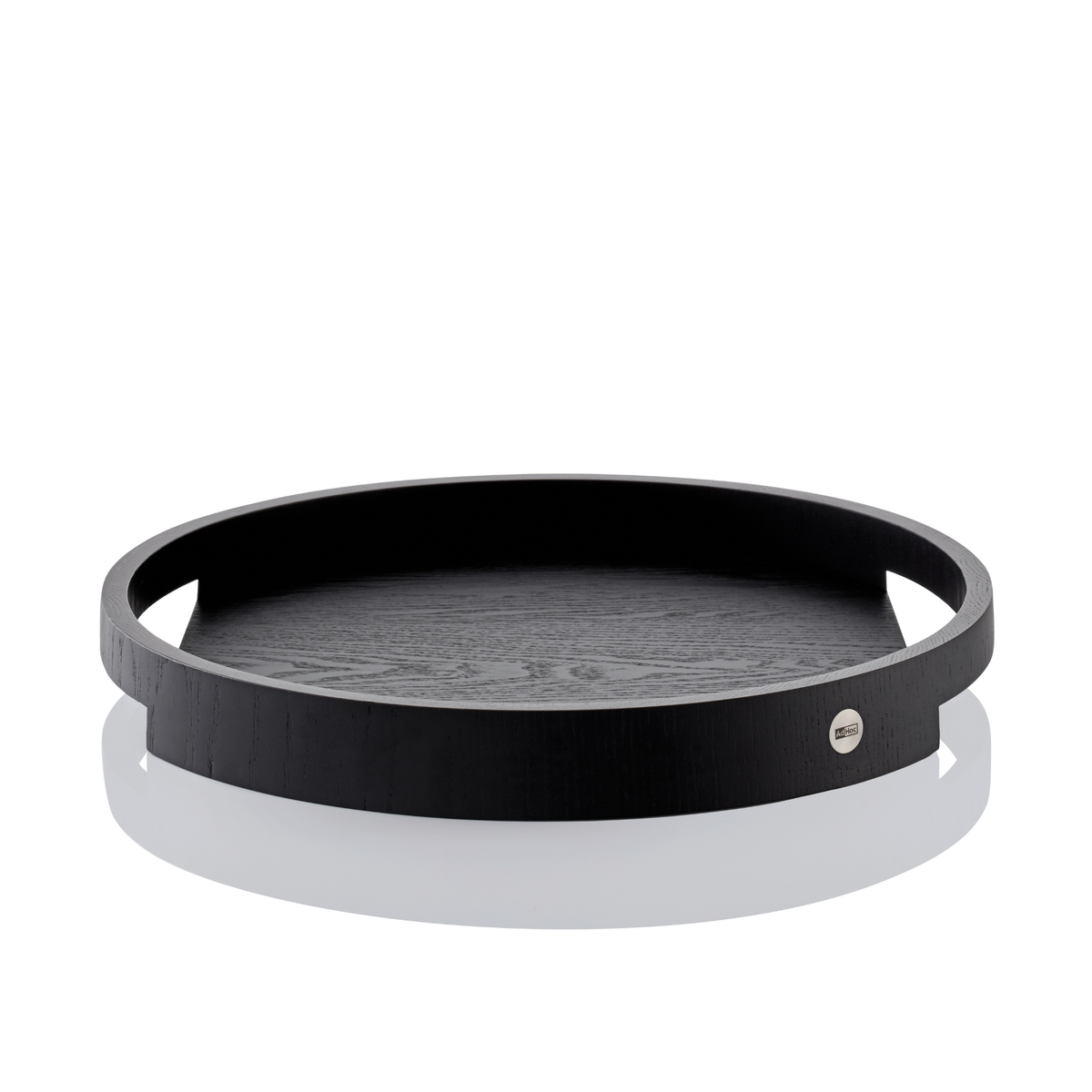 Aura serving tray black