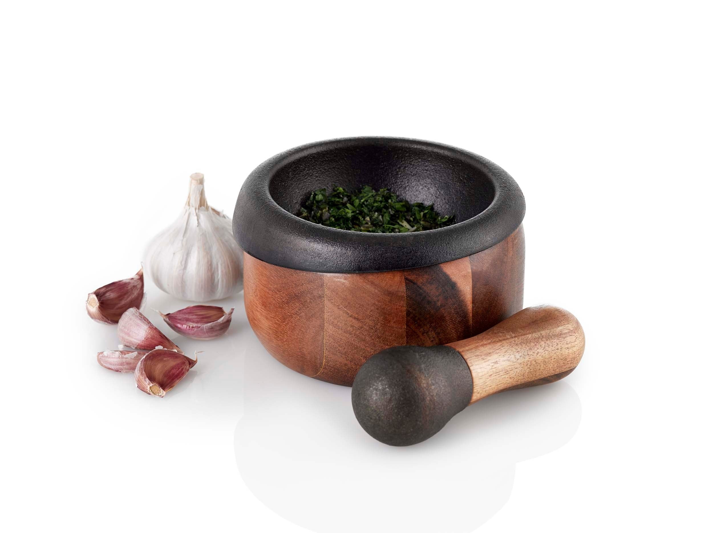 Crush pestle and mortar